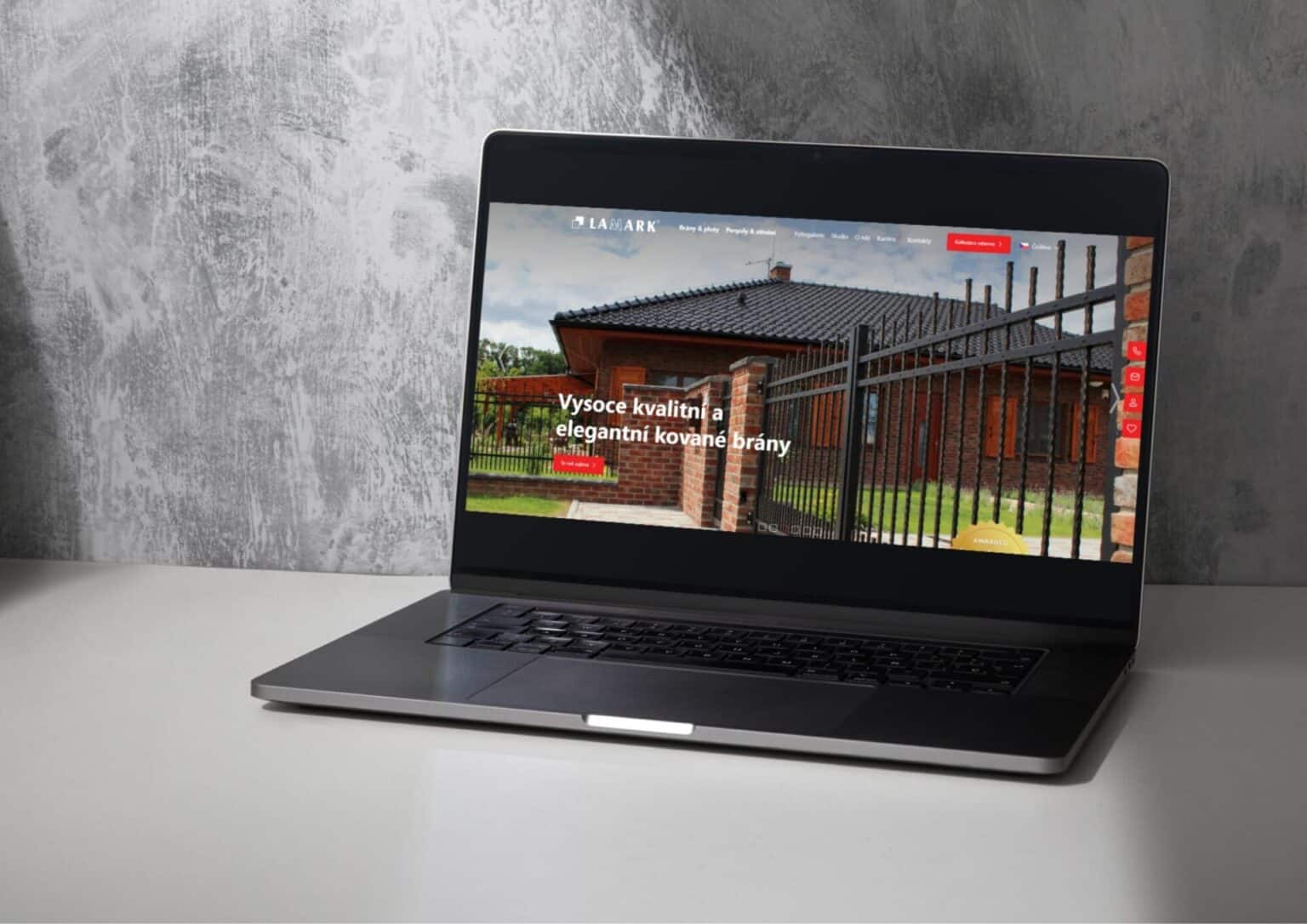 Nový web společnosti LAMARK