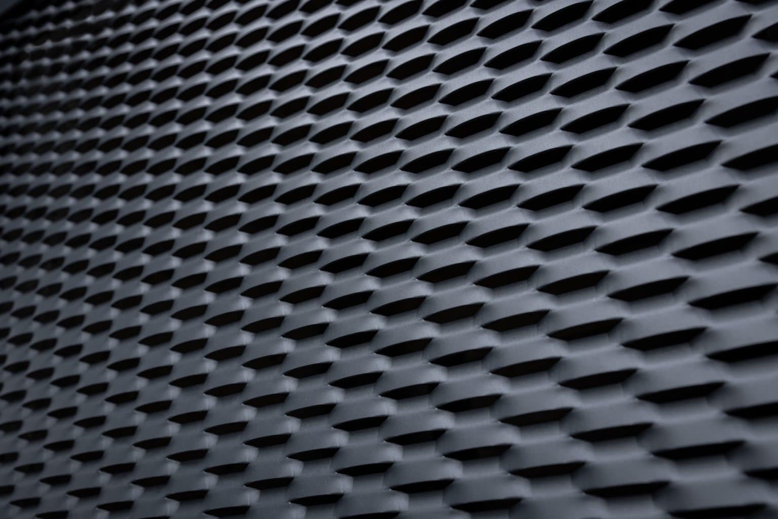 Detail motivu Mauricius | Tahokov plot LAMARK | Šedá antracitová barva | Hliníkové sloupky