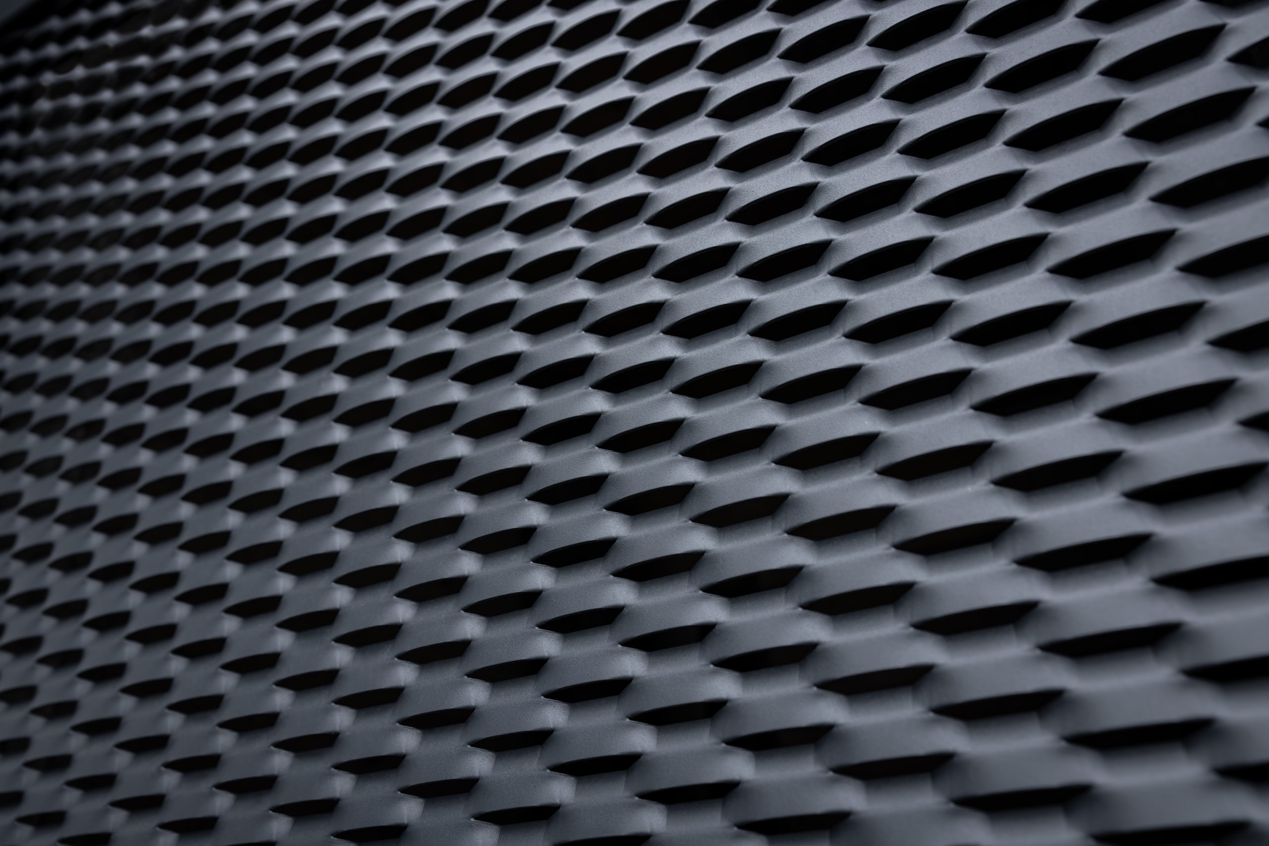 Detail motivu Mauricius | Tahokov plot LAMARK | Šedá antracitová barva | Hliníkové sloupky