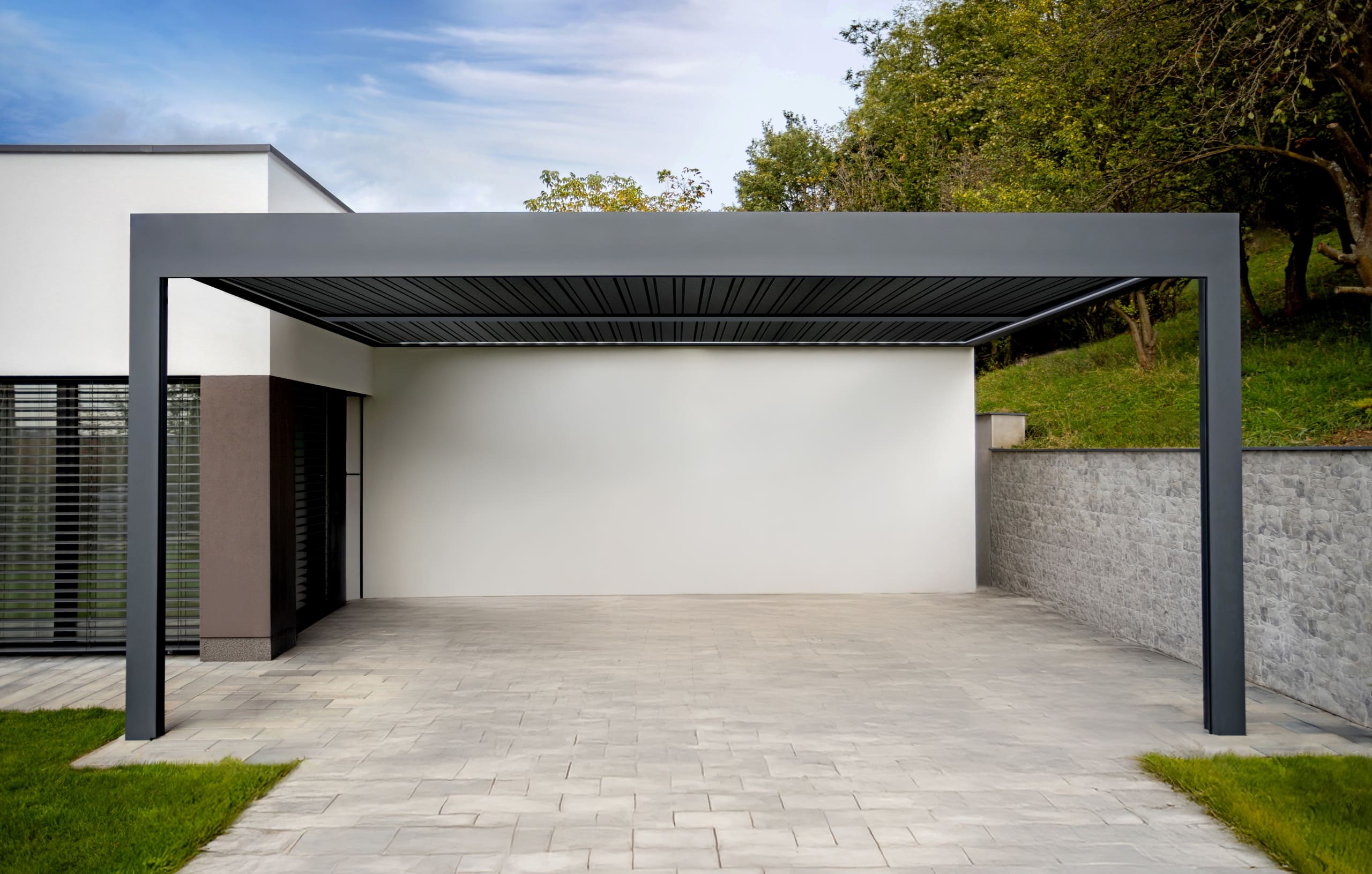 Carport LAMARK - přístřešek pro dvě auta